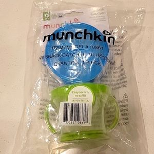 Munchkin Snack Catcher Toddler Snack Cups, 2 Pack